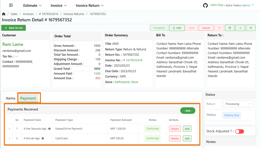 10-view-invoicereturn-payment