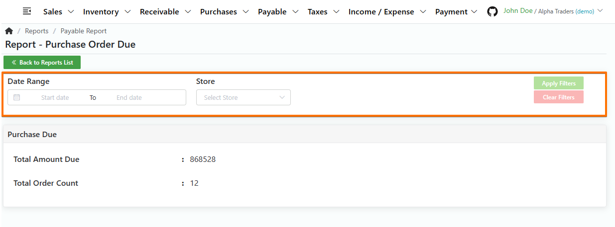 report-payable-purchaseorderdue-search