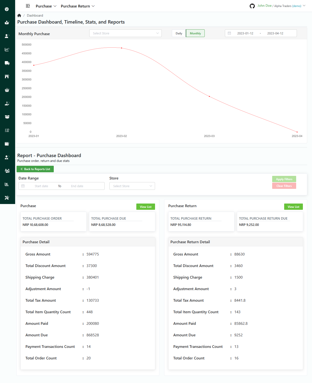 report-purchases-purchasesummary